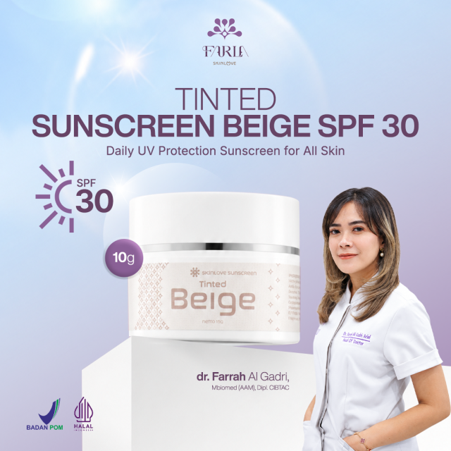 Farla Skinlove - Tinted Sunscreen Beige SPF 30
