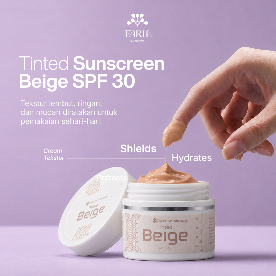 Farla Skinlove - Tinted Sunscreen Beige SPF 30 - Image 4