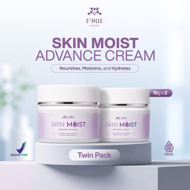 [TWIN PACK] Farla Skinlove - Skin Moist Advance Cream 10g | Day & Night Cream 2 PCS