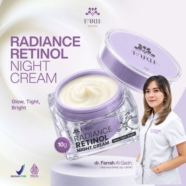 Farla Skinlove - Radiance Retinol Night Cream 10g